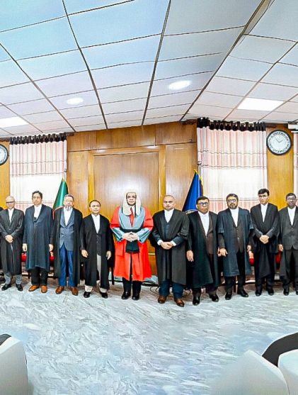 সুপ্রিম কোর্টের হাইকোর্ট বিভাগে ২৫ বিচারপতির শপথ গ্রহণ