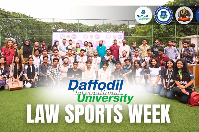 ড্যাফোডিল বিশ্ববিদ্যালয়ে ল’ স্পোর্টস উইকের জমকালো সমাপনী
