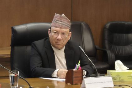 নেপালের প্রধান বিচারপতি প্রকাশ মান সিং রাউত