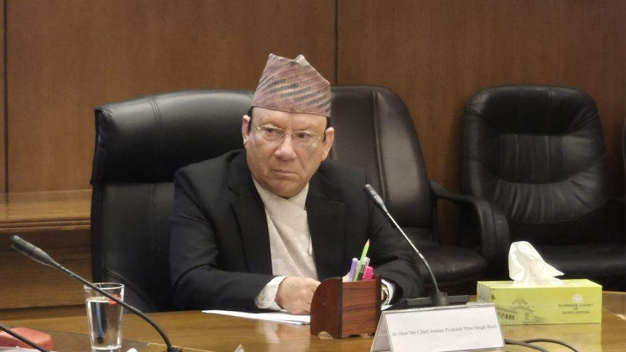 নেপালের প্রধান বিচারপতি প্রকাশ মান সিং রাউত