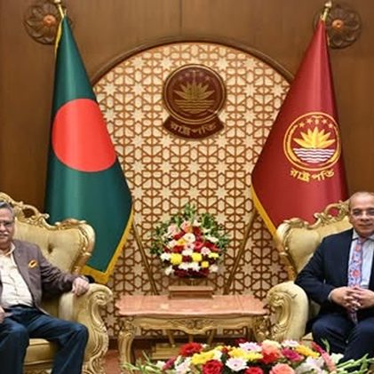 রাষ্ট্রপতির সঙ্গে প্রধান বিচারপতির বিদায়ী সাক্ষাৎ