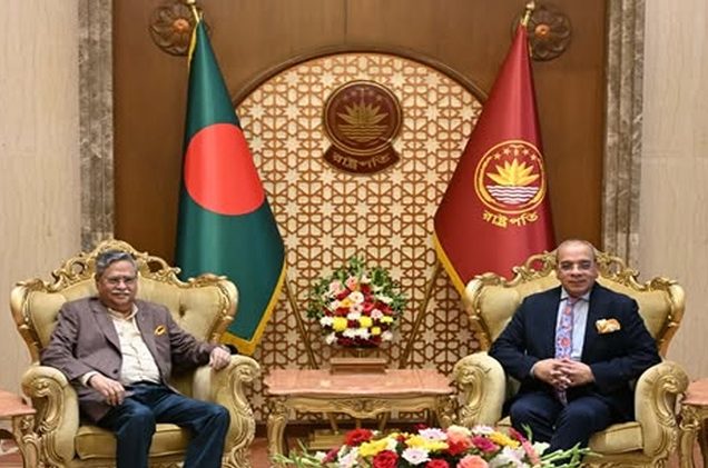 রাষ্ট্রপতির সঙ্গে প্রধান বিচারপতির বিদায়ী সাক্ষাৎ