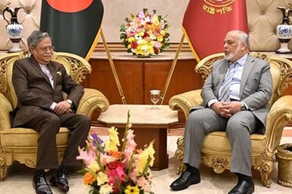 রাষ্ট্রপতির সঙ্গে প্রধান বিচারপতির সৌজন্য সাক্ষাৎ