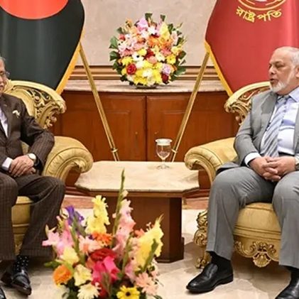 রাষ্ট্রপতির সঙ্গে প্রধান বিচারপতির সৌজন্য সাক্ষাৎ