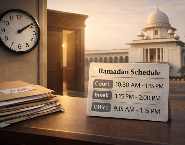 রমজানে হাইকোর্টে বিচারকাজ ও অফিস সময়সূচি নির্ধারণ