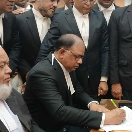 দায়িত্ব নিলেন চিফ প্রসিকিউটর আমিনুল ইসলাম