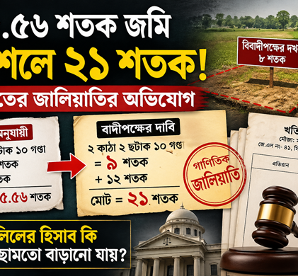 বাটোয়ারা মামলায় একটি ‘গাণিতিক জালিয়াতি’র এনালগ ব্যবচ্ছেদ