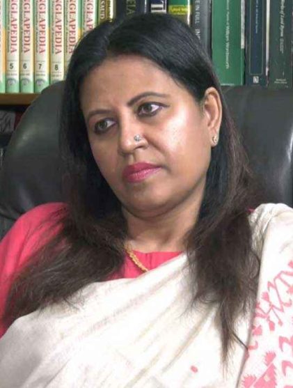 সাবেক রাষ্ট্রপতি প্রয়াত হুসেইন মুহম্মদ এরশাদের সাবেক স্ত্রী বিদিশা সিদ্দিক