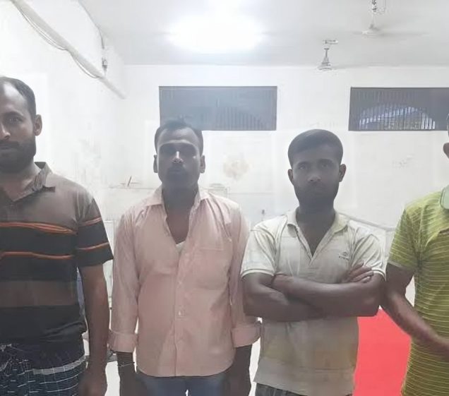 সাজাপ্রাপ্ত চারজন