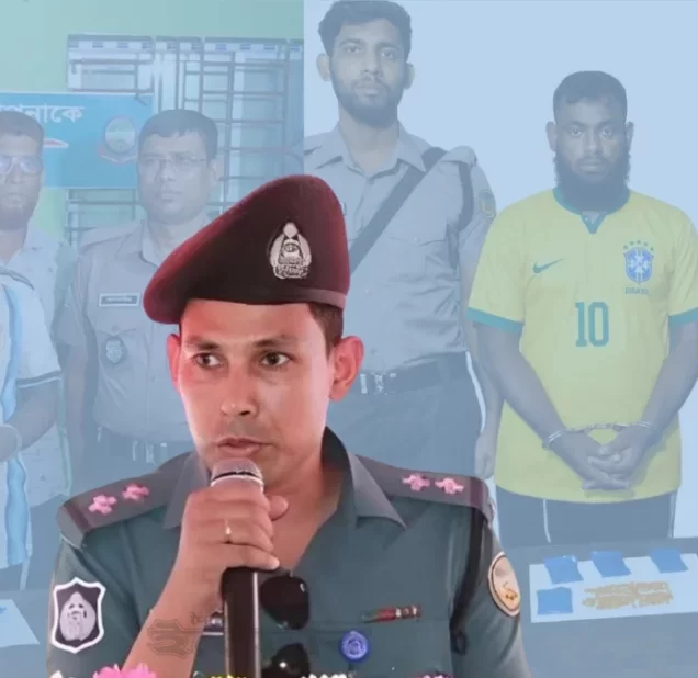 এআই দিয়ে মাদক কারবারির জার্সি বদল, এসআইকে শোকজ