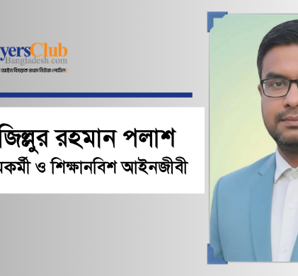 মো. জিল্লুর রহমান পলাশ